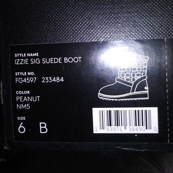 Coach Boots barely worn - Picture 2 of 3